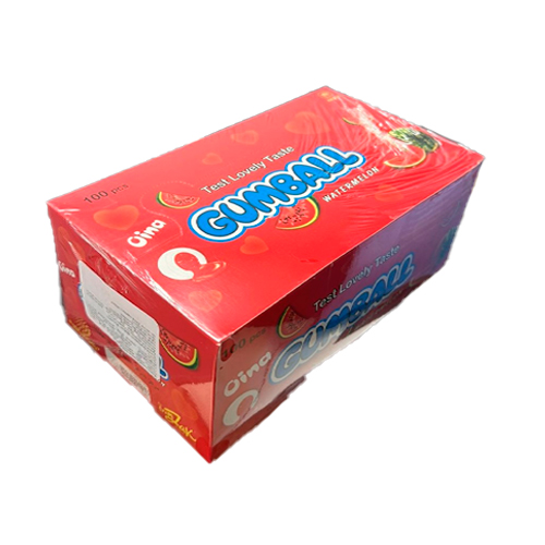 Жевательная резинка Oina Gumball Watermelon 300гр