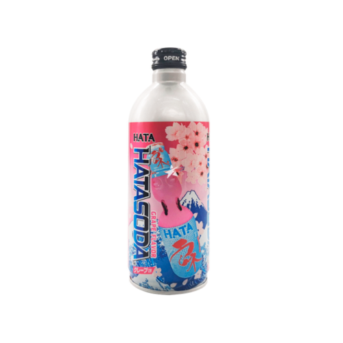 Газированный напиток Ramune Hatasoda со вкусом винограда   500мл