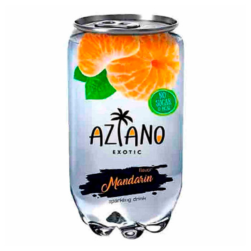 Газ.напиток Aziano Mandarin   350мл