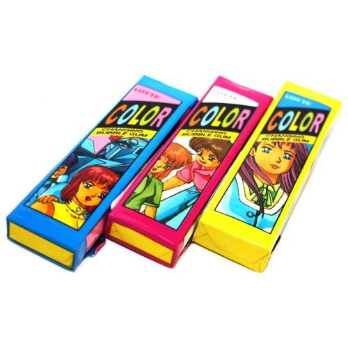 Жев.резинка Lotte Color   12,6гр