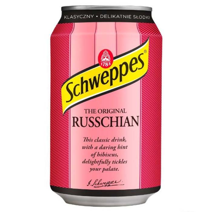 Газированный напиток Schweppes Russchian   330мл