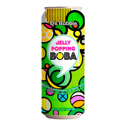 Напиток O's Bubble Melon Lemonade & Aloe Vera   480мл