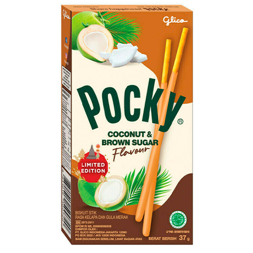 Бисквитные палочки Pocky Кокос и тростниковый сахар АКЦИЯ   37гр