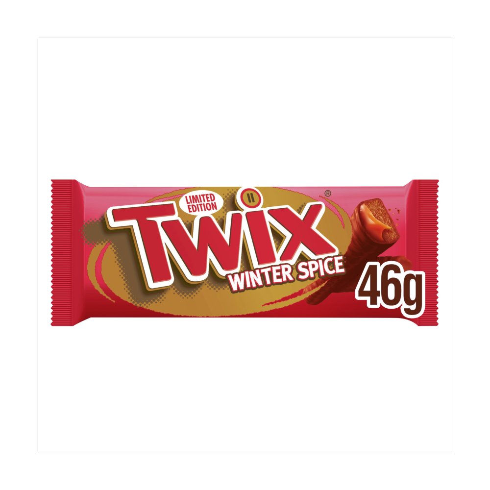 Шоколадный батончик Twix Winter Spice   46гр