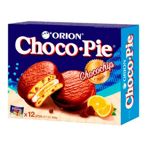 Печенье Orion Choco Pie Chocochip   360гр