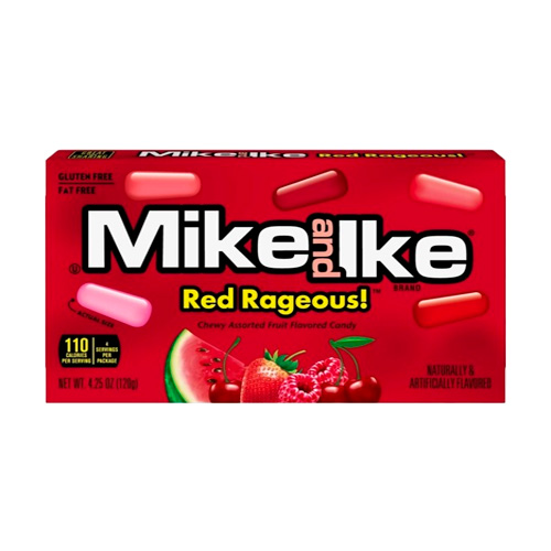 Конфеты Mike&Ike Red Rageous   120гр
