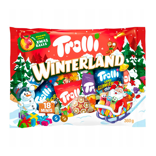 Жев.мармелад Trolli Winterland   360гр