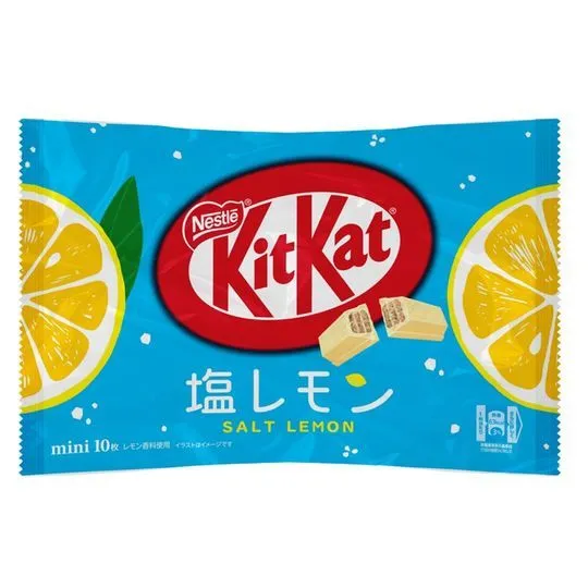 Шоколадный батончик KitKat с солью и лимоном   148гр