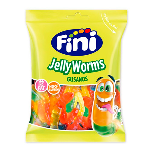 Жев.мармелад FINI Worms без сахара   90гр