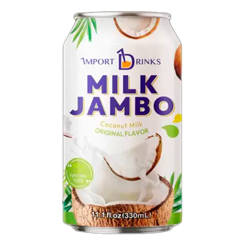 Напиток MILK JAMBO с оригинальным вкусом кокоса М  330мл