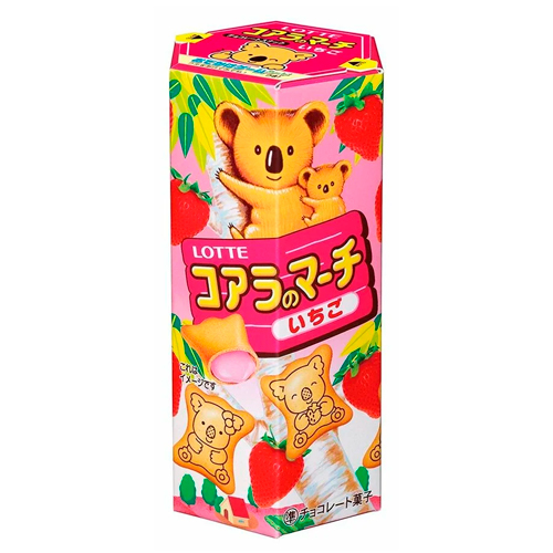Печенье Koala's March со вкусом клубники 48гр.