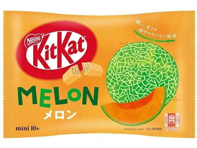 Шоколадный батончик KitKat Melon Flavor   148гр