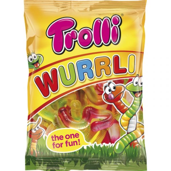 Мармелад Trolli 200гр Червячки Вуррли