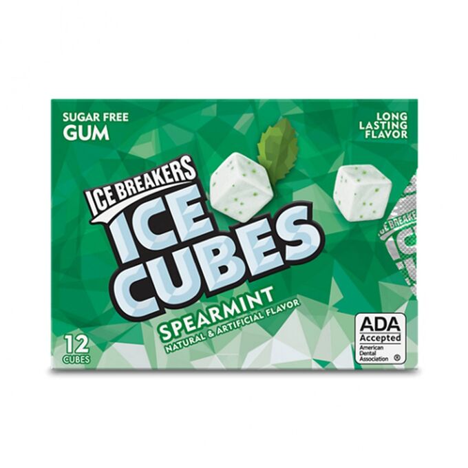 Жвачка ICE BREAKERS CUBES с нежной мятой