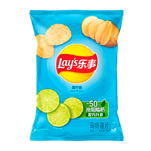 Чипсы Lay's Lime Flavor   70гр