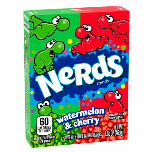 Конфеты Wonka Nerds Watermelon &Cherry   46,7гр