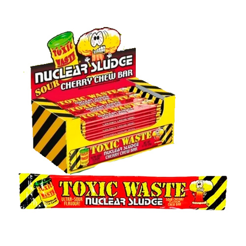 Жев.конфета Toxic Waste Nuclear sludge Cherry    20гр