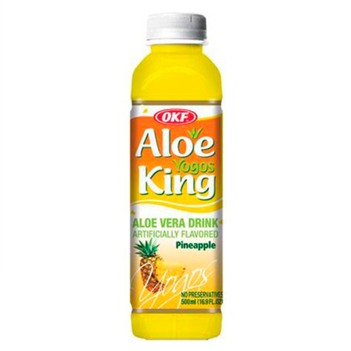 Напиток OKF Aloe Yogos King Pineapple   500мл