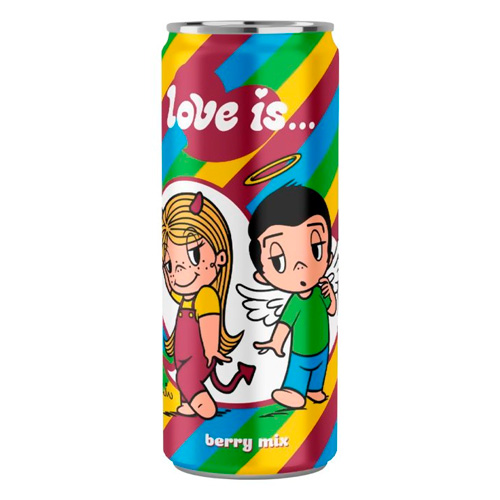 Газ.напиток Love is Ягодный микс   330мл