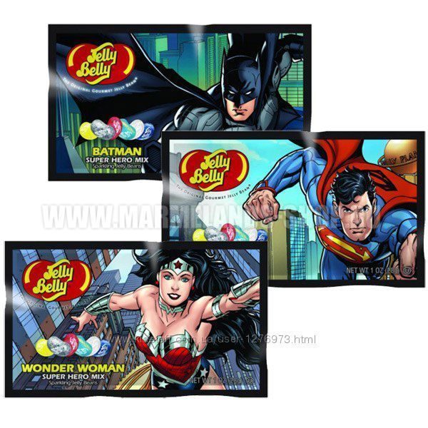 Драже Jelly Belly Super Hero Mix   28гр