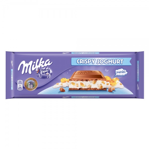 Шоколад Milka Crispy Joghurt   300гр