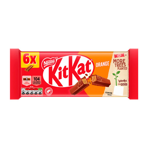 Шоколадный батончик KitKat Orange Chocolate Bar   124,4гр