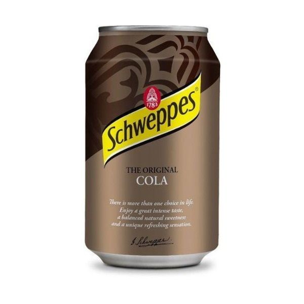 Газированный напиток Schweppes Cola   330мл