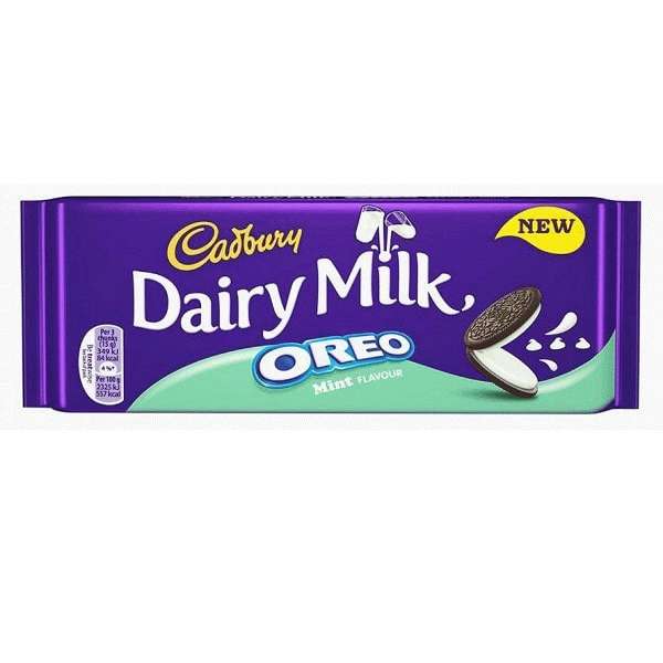 Шоколад Cadbury Dairy Milk Oreo Mint Flavour   120гр