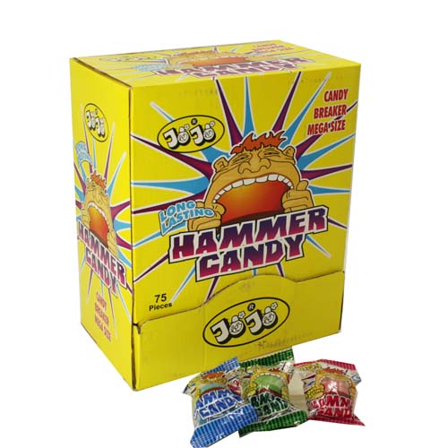 Карамель леденцовая JoJo Hammer candy 40гр