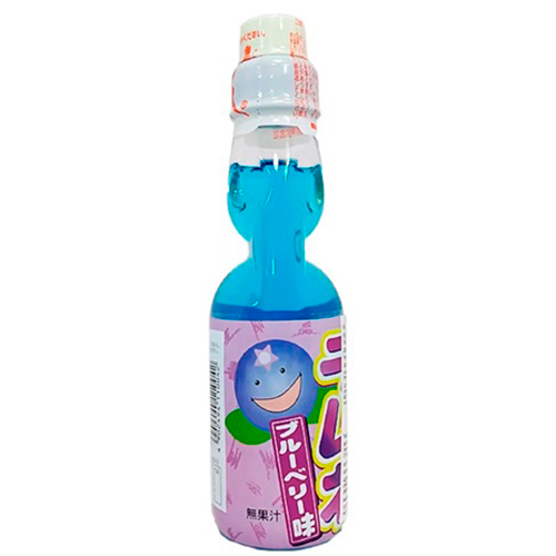 Газированный напиток Ramune со вкусом черники   200мл