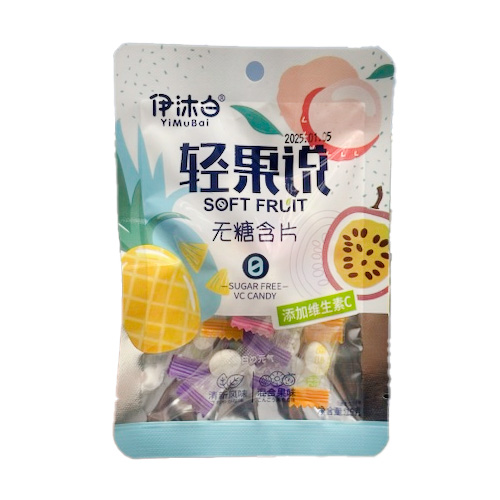 Конфеты YiMuBai Soft Fruit Sugar Free   15гр