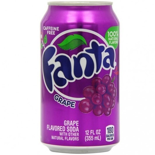 Газ. Напиток Fanta Grape 355мл США