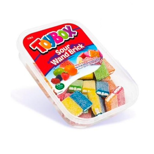 Жев.мармелад TOYBOX кислые бруски короткие Радуга 200гр