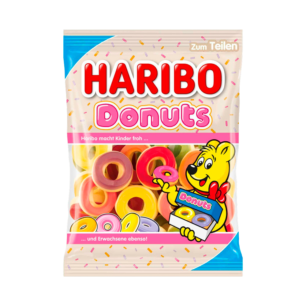 Жев.мармелад Haribo Limited Donuts    175гр