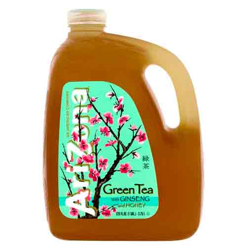Напиток Arizona Green Tea with Ginseng & Honey   3 780мл