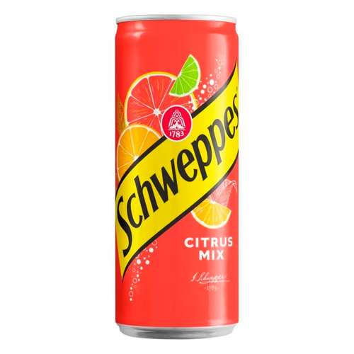 Газ.напиток Schweppes Citrus Mix  ж/б 330мл