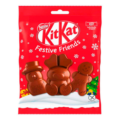 Шоколад фигурный KitKat Festive Friends   65гр