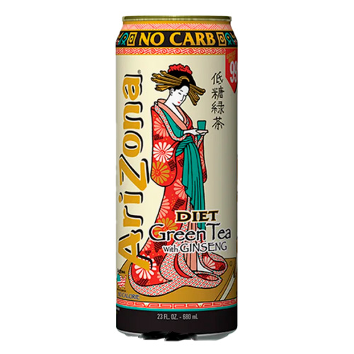 Напиток Arizona Diet Green Tea with Ginseng м  650мл