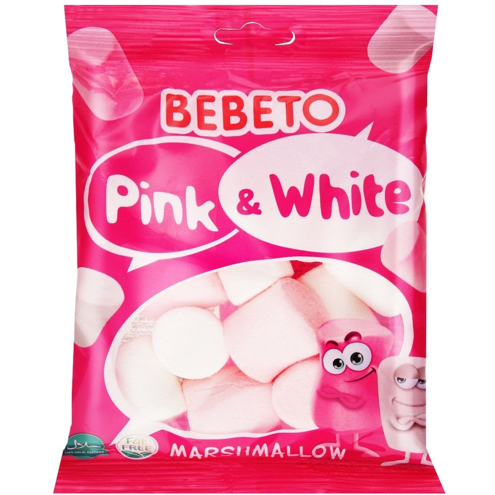 Суфле Bebeto Pink&White со вкусом ванили и клубники 30гр