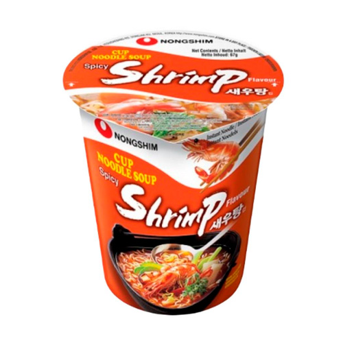 Лапша Nongshim Shrimp Flavor Spicy   67гр