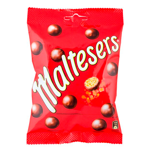Шоколадные шарики Maltesers Original  пакет 68гр