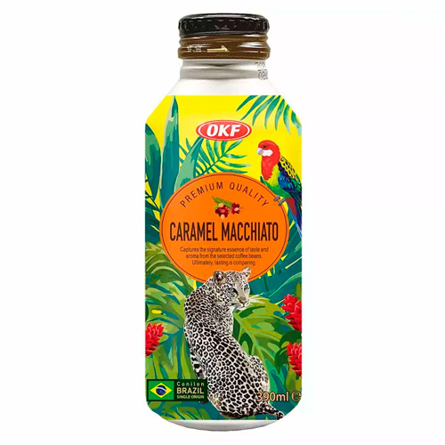 Напиток кофейный OKF Caramel Macchiato   390мл