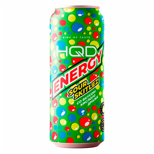 Энергетический напиток HQD Energy Sour Skitlez   450мл