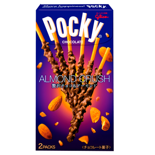 Бисквитные палочки Pocky 2packs  Almond Crush    48гр