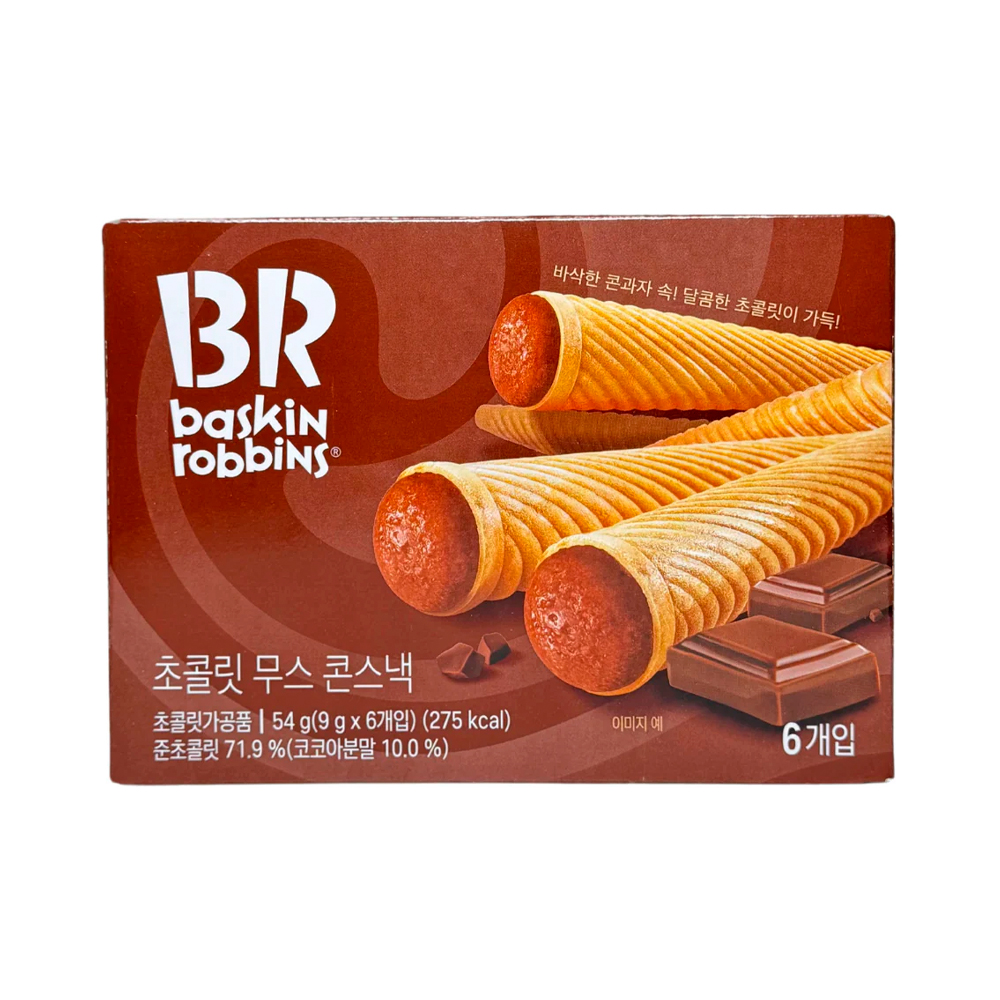 Вафельные трубочки Baskin Robbins Chocolate Muss   54гр