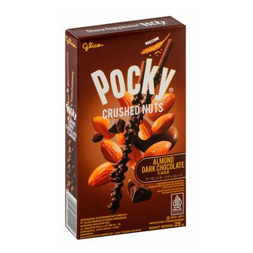Бисквитные палочки Pocky Almond Dark Chocolate   25гр
