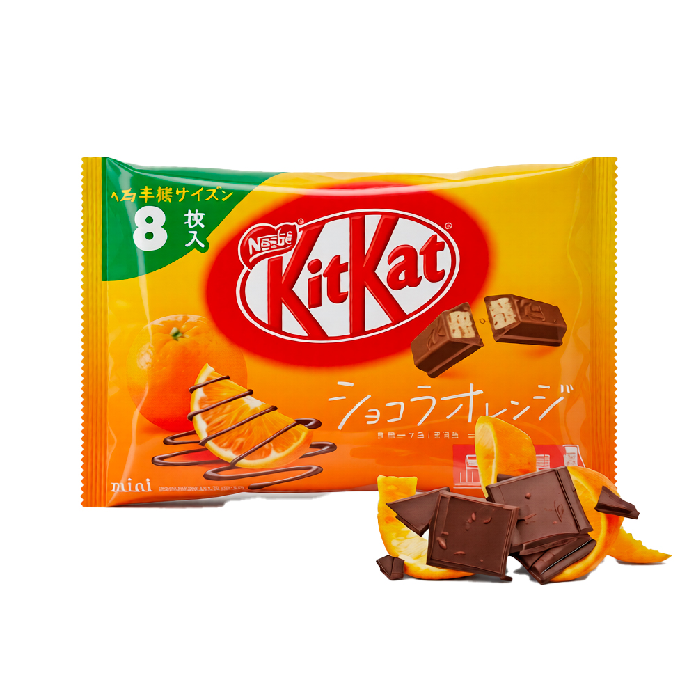 Шоколадный батончик KitKat Mini Chocolate & Orange   92,8гр
