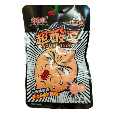 Леденцы Hong Tai Kee  Super Sour Cola  23гр