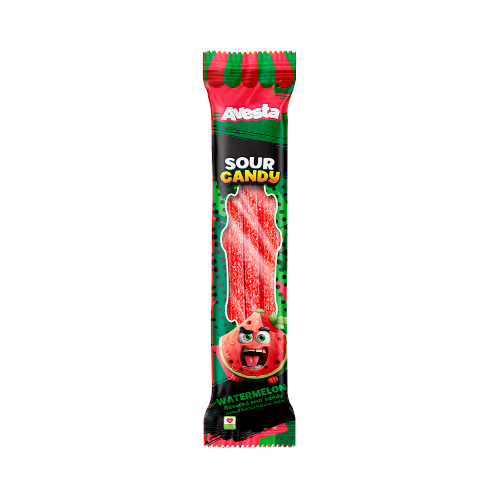 Жев.мармелад AVESTA Sour Candy Watermelon   18гр
