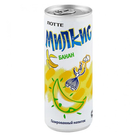 Газ.напиток Lotte Milkis Banana   250мл